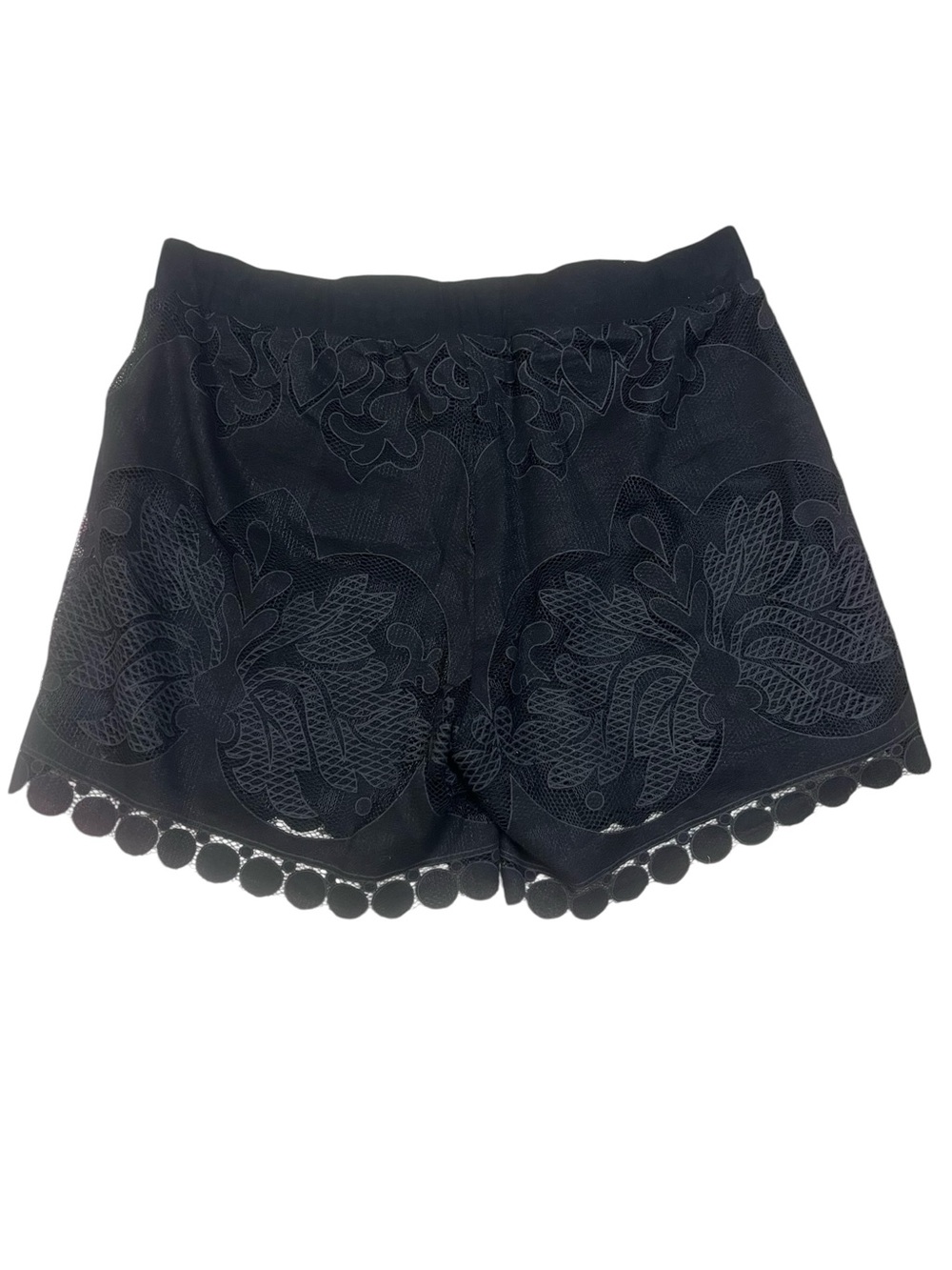 Union Of Angels Laurel Lace Black Women's Shorts M - Picture 5 of 6